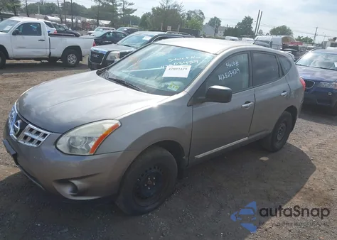 2013 Nissan Rogue S из США, поврежденный, VIN JN8AS5MV9DW626512